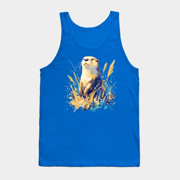 otter Tank Top by StevenBag